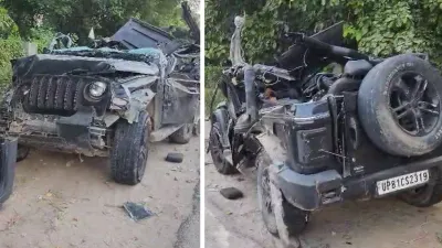 Judge’s Daughter Dies in Gurugram Thar Accident; CCTV Video Surfaces