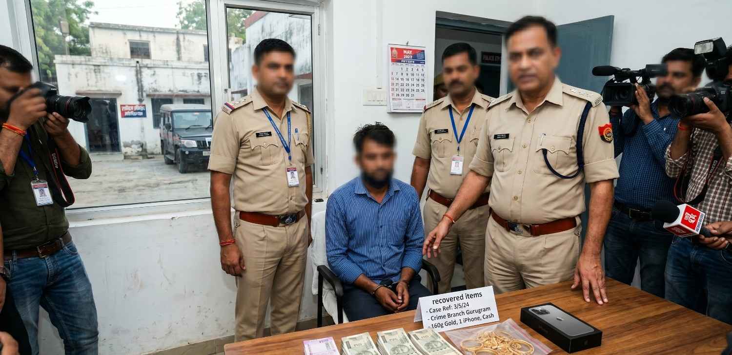 Gurugram News: Driver Absconds with ₹47.28 Lakh from Businessman, Arrested in UP